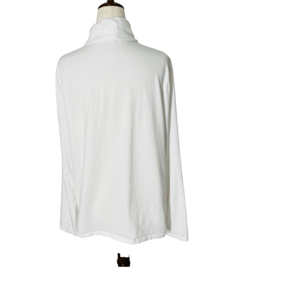 TALBOTS Basic White Turtleneck Top - Picture 5 of 6